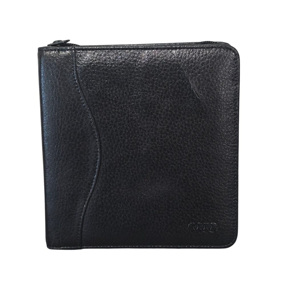 Audi Navigation CD / DVD Carrying Case Side Pocket + Holds 16 Compact Discs
